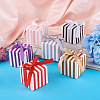 Magibeads 60 Sets 6 Colors Square Foldable Creative Paper Gift Box CON-MB0001-06-5