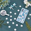 Fingerinspire 1 Box 60Pcs Self-Adhesive Acrylic Rhinestone Stickers DIY-FG0001-84A-7