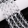 Natural Quartz Crystal Beads Strands G-S345-8mm-35-2