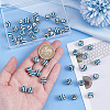 50Pcs Polymer Clay Rhinestone Beads PORC-OC0001-13B-3