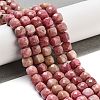 Natural Rhodonite Beads Strands G-H028-A07-01-2