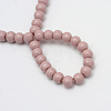 Painted Glass Beads Strands X-DGLA-S071-6mm-B24-3