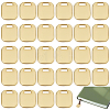 30Pcs 304 Stainless Steel Pendants STAS-CP0001-10G-10