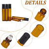 15Pcs Glass Essential Oil Empty Roller Ball Bottle CON-GF0001-26-6
