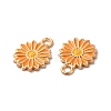Alloy Enamel Pendants ENAM-Q448-06LG-02-2