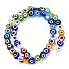 Handmade Evil Eye Lampwork Beads Strands LAMP-G166-05A-02-2