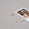 Plastic Pearl & Glass Seed Beads Braided Bead Bracelets for Women WH4372-4-3