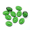 K9 Glass Cabochons Oval Flat Back Cabochons GGLA-L002B-04-2
