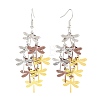 430 Stainless Steel Dragonfly Dangle Earrings EJEW-A137-04P-03-4