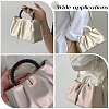 2Pcs Plastic Imitation Pearl Round Beaded Bag Handles FIND-BBC0005-11B-5