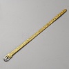 Blank PU Leather Cord Bracelet with Alloy Clasps X1-AJEW-TAC0041-01B-05-1