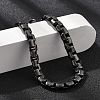 304 Stainless Steel Box Chains Bracelets for Women Men BJEW-A031-04A-AS-2