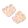 Transparent Spray Paint Glass Beads GLAA-Z011-08G-2