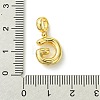 Rack Plating Brass with ABS Plastic Pearl European Dangle Charms KK-G501-02G-G-3