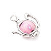 Handmade Polymer Clay Pendants PALLOY-JF04074-4