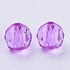 Transparent Acrylic Beads TACR-Q257-10mm-V48-2