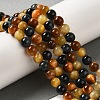 Natural Tiger Eye Beads Strands G-D083-A02-03-2