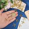 100Pcs Tibetan Style Alloy Pendants FIND-CA0010-59AG-3
