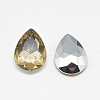 Acrylic Rhinestone Pointed Back Cabochons GACR-Q013-13x18-12-2