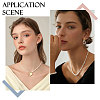 1 Strand Natural Keshi Pearl Cultured Freshwater Pearl Beads Strands PEAR-HS0001-26B-6