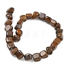 Natural Yellow Tiger Iron Beads Strands GG-CBA9392-17-5