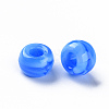 Acrylic European Beads MACR-S375-002B-02-2