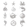 12Pcs 12 Styles Alloy Rhinestone Pendants FIND-TAD0001-02-2