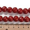 Synthetic Coral Carved Beads Strands CORA-H003-03-4