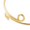 Adjustable Brass Cuff Rings RJEW-JR00343-4