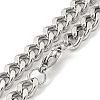 Non-Tarnish 201 Stainless Steel Cuban Link Chain Necklaces for Women and Men NJEW-F322-13P-02-1