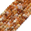 Natural Fire Opal Beads Strands G-G106-C03-02-1