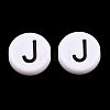Opaque Acrylic European Beads AC-CBA3BDD-01J-1