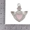 Natural Rose Quartz Pendants G-I366-01P-18-3