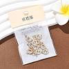 SHEGRACE Brass Micro Pave Clear Cubic Zirconia Pendants XGRQ29939-394G-Q-6