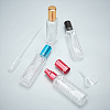 14Pcs 7 Colors Refillable Glass Plastic Spray Bottles MRMJ-BC0002-90-5