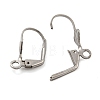 Non-Tarnish 304 Stainless Steel Leverback Earring Findings STAS-P360-02A-P-3