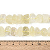 Natural Lemon Quartz(Heated) Beads Strands G-N347-17A-06-5