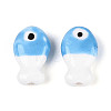 Handmade Porcelain Ceramic Beads PORC-T134-26B-1
