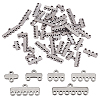 72Pcs 6 Styles 304 Stainless Steel Chandelier Component Links STAS-GO0001-29-1