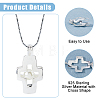925 Sterling Silver Empty Bead Cage Pendants STER-WH0005-63-4