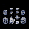 Mini Blue and White Porcelain Tea Set BOTT-PW0001-213A-03-1