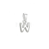 Brass Charms KK-C053-04S-W-1