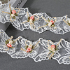 1 Yard Polyester Lace Trims SENE-CY0001-03-3