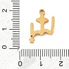 304 Stainless Steel Rhinestone Pendants RB-CBAB4B7-01A-G-3
