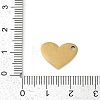 Mother's Day 304 Stainless Steel Charms STAS-I325-136B-G-3