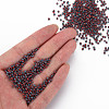 12/0 Two Tone Opaque Glass Seed Beads SEED-T006-01A-A04-6