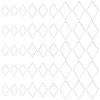 90Pcs 3 Styles 201 Stainless Steel Linking Rings STAS-UN0064-88-1