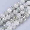 Natural Green Rutilated Quartz Beads Strands G-R475-013D-1