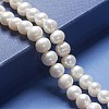 Natural Cultured Freshwater Pearl Beads Strands PEAR-F007-19-6