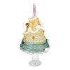 Handmade Lampwork Christmas Tree Ornaments LAMP-C026-06B-2